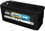 Аккумулятор автомобильный АКОМ (Akom) EFB 240 А/ч 1500 А прям. пол. (3) Евро авто (518х274х242)