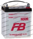 Аккумулятор автомобильный Furukawa Battery FB Super Nova 38 А/ч 330 А обр. пол. 40B19L Азия авто (187x127x227) без бортика 2021г