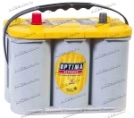 Аккумулятор автомобильный Optima Yellow Top S 4.2L 55 А/ч 765 А прям. пол. 8012-254 Амер./ Азия авто (254x175x200) AGM с бортиком