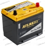 Аккумулятор автомобильный ATLAS BX AGM 35-650 65 А/ч 650 А обр. пол. D23L Азия авто (232x173x225) с бортиком