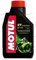 Масло моторное полусинтетика MOTUL 510 AS 2Т 1L мото купить в Москве по цене 1450 рублей - АКБАВТО