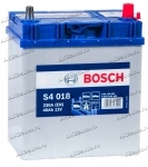 Аккумулятор автомобильный Bosch Asia Silver S4018 40 А/ч 330 A обр. пол. Азия авто (187x127x227) без бортика