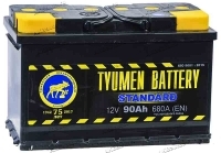 Аккумулятор автомобильный TYUMEN BATTERY STANDARD 90 А/ч 720 А прям. пол. высокий Росс. авто (324x175x210) Porter купить в Москве по цене 8650 рублей - АКБАВТО