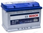 Аккумулятор автомобильный Bosch Silver S4008 74 А/ч 680 A обр. пол. Евро авто (278x175x190)