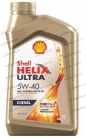 Масло моторное синтетическое Shell Helix Ultra Diesel 5W40 1л купить в Москве по цене 1890 рублей - АКБАВТО