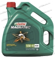 Масло моторное полусинтетическое Castrol Magnatec 10W40 R A3/B4 4л купить в Москве по цене 2450 рублей - АКБАВТО