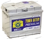 Аккумулятор автомобильный TYUMEN BATTERY PREMIUM 64 А/ч 620 А прям. пол. Росс. авто (242x175x190)