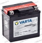 Аккумулятор для мотоцикла и скутера VARTA POWERSPORTS AGM 4 А/ч 80 А обр. пол. с/зар. с эл. YTX5L-BS (114х71х106) 504012003