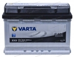 Аккумулятор автомобильный Varta Black Dynamic E13 70 А/ч 640 A обр. пол. Евро авто (278x175x190) 570409