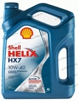 Масло моторное полусинтетическое Shell Helix Motor Oil 10W40 4л купить в Москве по цене 750 рублей - АКБАВТО
