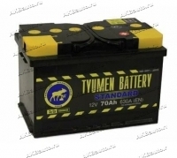 Аккумулятор автомобильный TYUMEN BATTERY STANDARD 70 А/ч 630 А обр. пол. Евро авто (278x175x190) купить в Москве по цене 7100 рублей - АКБАВТО