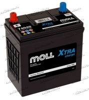 Аккумулятор автомобильный Moll XTRA B20L 40 А/ч 350 А обр. пол. Азия авто (196х128х220) 74040 без бортика купить в Москве по цене 7900 рублей - АКБАВТО