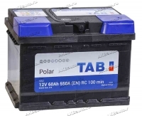 Аккумулятор автомобильный TAB Polar 60 А/ч 550 А обр. пол. низкий Евро авто (242x175x175) 56009 купить в Москве по цене 6050 рублей - АКБАВТО