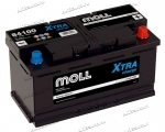 Аккумулятор автомобильный Moll XTRA 100 А/ч 900 А обр. пол. Евро авто (353х175х190) 84100