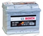 Аккумулятор автомобильный Bosch Silver Plus S5005 63 А/ч 610 A обр. пол. Евро авто (242x175x190)