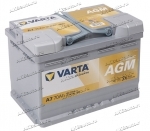 Аккумулятор автомобильный Varta Silver Dynamic AGM E39 A7 70 А/ч 760 A обр. пол. Евро авто (278x175x190) 570901