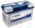 Аккумулятор автомобильный Varta Blue Dynamic EFB N80 80 А/ч 800 A обр. пол. Евро авто (315x175x190) 580500080