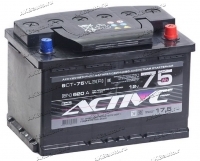 Аккумулятор автомобильный Active Frost 75 А/ч 620 А обр. пол. Евро авто (278x175x190) АF 75-3-R купить в Москве по цене 6200 рублей - АКБАВТО