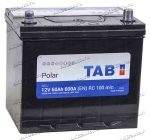 Аккумулятор автомобильный TAB Polar 60 А/ч 600 А обр. пол. Азия авто (230x173x220) 56068 с бортиком 2023г