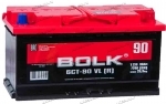 Аккумулятор автомобильный BOLK 90 А/ч 720 А обр. пол. Евро авто (350х175х190) AB900