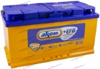 Аккумулятор автомобильный АКОМ (Akom) EFB 100 А/ч 950 А прям. пол. Росс. авто (355x177x190) 10.2023г купить в Москве по цене 12200 рублей - АКБАВТО