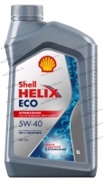 Масло моторное синтетическое Shell Helix ECO 5W40 1л купить в Москве по цене 1050 рублей - АКБАВТО