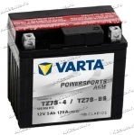 Аккумулятор для мотоцикла и скутера VARTA POWERSPORTS AGM 5 А/ч 120 А обр. пол. с/зар. с эл. YTZ7S-4, YTZ7S-BS (113х70х105) 505902