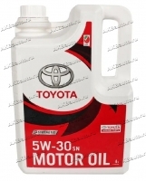 Масло моторное Toyota 5W30 4л SN/CF 08880-83714 0888083714 купить в Москве по цене 2650 рублей - АКБАВТО