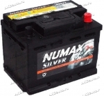 Аккумулятор автомобильный Numax Silver 56077 60 А/ч 570 А обр. пол. низкий Евро авто (242х173х175)