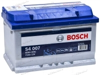 Аккумулятор автомобильный Bosch Silver S4007 72 А/ч 680 A обр. пол. низкий Евро авто (278x175x175) купить в Москве по цене 7250 рублей - АКБАВТО