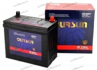 Аккумулятор автомобильный Oursun MF 55B24R 45 А/ч 430 А прям. пол. тонк. клеммы Азия авто (238х129х225) купить в Москве по цене 4600 рублей - АКБАВТО