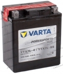 Аккумулятор для мотоцикла и скутера VARTA POWERSPORTS AGM 6 А/ч 50 А обр. пол. с/зар. с эл. YTX7L-4, YTX7L-BS (114х71х131) 506014005