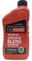 Масло моторное Ford Motorcraft Syntetic Blend 5W30 0.946л купить в Москве по цене 1000 рублей - АКБАВТО