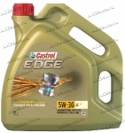 Масло моторное синтетическое Castrol EDGE Titanium FST LL 5W30 4л