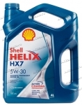 Масло моторное полусинтетическое Shell Helix HX7 5W30 4л