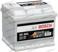 Аккумулятор автомобильный Bosch Silver Plus S5001 52 А/ч 520 A обр. пол. низкий Евро авто (207x175x175) купить в Москве по цене 6800 рублей - АКБАВТО