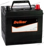 Аккумулятор автомобильный Delkor 26R-550 60 А/ч 550 А обр. пол. Азия авто (206х172х205) с бортиком 2024г