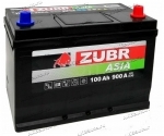 Аккумулятор автомобильный Zubr Premium Asia 100 А/ч 850 А обр. пол. Азия авто (306x173x225) ZPA1000 с бортиком