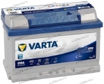 Аккумулятор автомобильный Varta EFB Blue Dynamic D54 65 А/ч 650 A обр. пол. низкий Евро авто (278x175x175) 565500