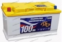 Аккумулятор автомобильный ПАЗ Подольские Аккумуляторы 100 А/ч 810 А прям. пол. Росс. авто (353x175x190) купить в Москве по цене 8450 рублей - АКБАВТО