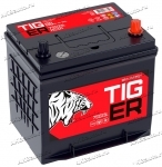 Аккумулятор автомобильный Tiger Red Energy 75D23L 65 А/ч 600 А обр. пол. Азия авто (232х173х225) с бортиком