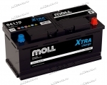 Аккумулятор автомобильный Moll XTRA 110 А/ч 960 А обр. пол. Евро авто (393х175х190) 84110