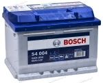 Аккумулятор автомобильный Bosch Silver S4004 60 А/ч 540 A обр. пол. низкий Евро авто (242x175x175)