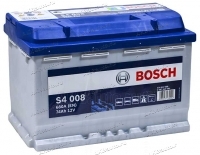 Аккумулятор автомобильный Bosch Silver S4008 74 А/ч 680 A обр. пол. Евро авто (278x175x190) купить в Москве по цене 8700 рублей - АКБАВТО