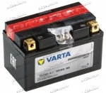Аккумулятор для мотоцикла и скутера VARTA POWERSPORTS AGM 8 А/ч 150 А прям. пол. с/зар. с эл. TTZ10S-4, TTZ10S-BS (150х87х93) YTZ10S 508901
