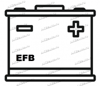 Аккумулятор автомобильный Xtreme EFB PS 64 А/ч 630 А обр. пол. Евро авто (242x175x190) LN2 купить в Москве по цене 9300 рублей - АКБАВТО
