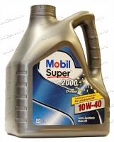 Масло моторное полусинтетическое Mobil Super 2000 X1 DIESEL 10W40 4л купить в Москве по цене 1290 рублей - АКБАВТО