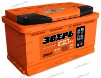 Аккумулятор автомобильный Зверь 100 А/ч 850 А обр. пол. Евро авто (353x175x190) купить в Москве по цене 11600 рублей - АКБАВТО