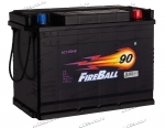 Аккумулятор автомобильный Fire Ball 90 А/ч 780 А обр. пол. высокий (Porter) Евро авто (327x174x220) 590126020 с бортиком