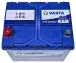 Аккумулятор автомобильный Varta Blue Dynamic Asia D48 60 А/ч 540 A прям. пол. Азия авто (232x173x225) 560411 без бортика